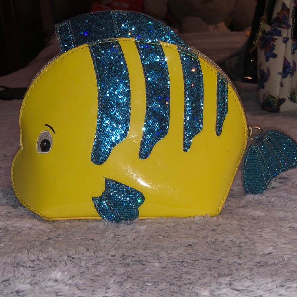 Disney Flounder make up bag